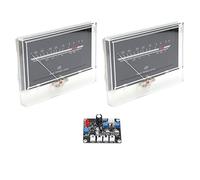 RASTKY TS-DBPW-134-2Q DB Level VU Meter Head with Driver Board for Home Audio, Clear Readings in Dim Environments, Easy Installation