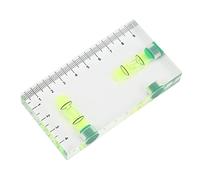 RASTKY Two Way Integrated Horizontal Bubble Level Practical Level for Picture Frame, Tripod, Woodworking Tools for Entertainment 2.0 X 0.5 X 3.8in