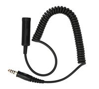 RASTKY U-92A/U to -174/ Radio Headset Extension Cable for Helicopter PilotsPlug and Play ABSMaterial