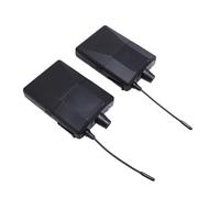 RASTKY UHF 500-999MHz Stereo Ear Monitoring System Receiver, Lightweight Beltpack Receiver for Stage Performances, Ideal for Bands, ABS Material