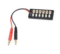 RASTKY UMX Type JST PH2.0 Lipo Balance Parallel Charging Board for Vane/Wing 130 X, Charger Expansion Board for 12 Batteries, Ideal for Vane/Wing Helicopters and RC Planes