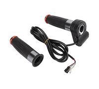 RASTKY Universal 12V-99V Twist Throttle Grips for Electric Bikes and Scooters - Durable Handlebar Accelerator with 2.3cm Diameter for Easy Installation and Compatibility with Hall
