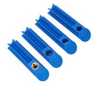 RASTKY Universal Fuel Injector Nozzle Flush Cleaner Adapter Durable Fuel Injector Cleaning Tool for Car Motorcycle System Maintenance Blue ABS Material