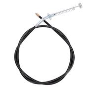 RASTKY Universal Motorcycle Front Brake Cable, 127cm 50 Inch 7mm Diameter with Adjuster Bend Connector, Front Drum Brake Cable for Dirt Bike Mini Bike