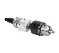 RASTKY Unpowered B16 Drill Chuck Assembly Table Drill - Woodworking Cutting Accessory with M10 Sleeve, Spindle Assembly Featuring Double Flange Bearings and Stable Three-Jaw Chuck Design
