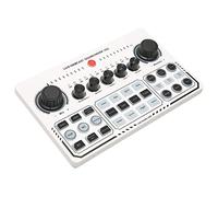 RASTKY USB Live Sound Card X50 Live Broadcast, 12 Warm Sound Effects, One Touch, USB External Card Streaming and Recording