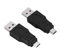 RASTKY USB2.0 Converters Practical Variety of Adapters Plug and Play Backwards Compatible 10 Pack Black