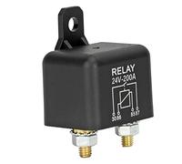 RASTKY Vehicle Start Relay 4 Pin 24V 200A High Current Brass Coil NO Start Relay for Off Road Vehicles