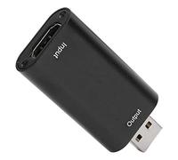 RASTKY Video Card High-definition Compact to USB2.0 Converter, Support //OS X System, Suitable for Medical Imaging, Aluminum Alloy Black 1.5oz