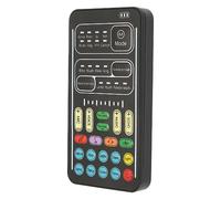 RASTKY Voice Changer Mini Portable Sound Card Multifunctional PC 450mah 5V for Mobile Phone Gaming Devices (I9 English Edition)