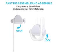 RASTKY VR Cable Management System Silent Pulley Design for Vive Rift S PS | Telescopic Extension | for Virtual Reality Enthusiasts (C)