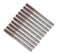 RASTKY Water-Based Ink Acrylic Markers for Scrapbooking Marker UV-Resistant for Water Based Pigment Ink Marker, Charcoal Gray/Deadwood Color, 10pcs 1100M Acrylic Markers for Painter,Art Supplies