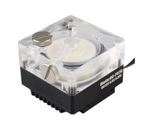 RASTKY Water Cooling Pump Acrylic Aluminum -Quiet for PWM Speed Control, Black, Computer Accessory Heat Sink for Gaming Enthusiasts (Black)