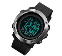 RASTKY Water Resistant 1426 Chronograph Men Watch with Alarm Countdown Stopwatch for Sports Enthusiasts in Green/White (Black & White)