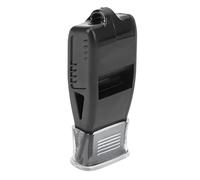 RASTKY Whistle Referee, Sports Whistle, Lightweight with Crisp Sound Soccer, Basketball, Volleyball, Design (Black)