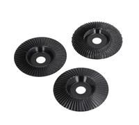 RASTKY "Wood Carving Disc Set Premium Carbon Steel Grinding Wheel for Angle Grinder, Versatile Wood Shaping Tool for Enthusiasts, Black"
