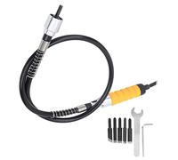 RASTKY Wood Carving Machine Chisel Wrench Hand Electric Chisel for Soft Plastic Ebony, Ultra-High-Speed Micro-Vibration, 25,000 Touches/Min, Bonsai, Animals, 45#Steel, 15.5cm, 6.1", 9cm, 3.5"