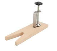 RASTKY Wooden Bench Pin Clamp Essential Tool for Jewelry Making and Metalworking Beginners and Experienced Artisans Beechwood Metal Set