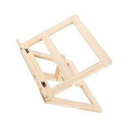 RASTKY Wooden Book Stand for Reading Fixed Page Design Lightweight Small Size for Home, Cookbook Holder for Kids and Adults (#2)