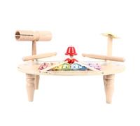 RASTKY Wooden Kids Drum Set All in 1 Musical Instruments Kit, Easy to Assemble, Suitable Size for Babies' Small Hands, Wood Material