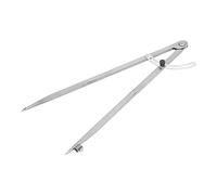 RASTKY Woodworking Compass Adjustable and Versatile Wing Divider Scriber for Carpenter Leather Work, Carbon Steel 15.7in for Various Measurements and Markings