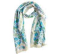 Rastogi handicrafts Scarf for women mini stall for girls hand block printed indian traditional design 70x20 inch 100% Pure cotton from - Multi -