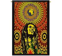 Rastogi Handicrafts Tapestry Hippie Tapestry, Hippy Mandala Bohemian Tapestries,Tapestry Wall Hanging Ethnic Decorative Multi Color SIZE - 30X40 INCH