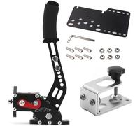 RASTP 64Bit PC USB Handbrake (Black+Clamp+Plate)