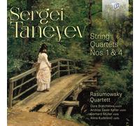 Rasumowsky Quartett - Taneyev: String Quartets Nos. 1 & 4 [New CD]