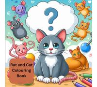 Rat and Cat Coloring Book: A Fun and Adorable Collection of Playful and Whimsical Rat & Cat Illustrations.: A Delightful Coloring Adventure Featuring ... and Cats for Kids, Adults, and Animal Lovers.