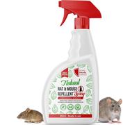 Rat and Mouse Repellent Spray 500Ml: Natural Peppermint Oil Rodent Repellent - E