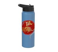 Rat Chinese Zodiac Horoscope Star Sign Constellation Stainless Steel Insulated Water Bottle