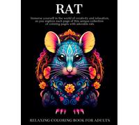 Rat Coloring Book For Adults: Rat Mandala Patterns - Stress Relieving and Relaxing Gifts