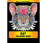 RAT COLORING BOOK (NEW & EXPANDED): Wonderful rat Coloring Book For rat Lover, Adults, Teens