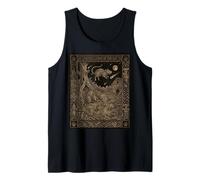 Rat Constellation Tarot Card Occult Tank Top
