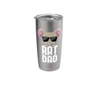 Rat Dad - Rat Lover Mouse Rodent Lover Stainless Steel Insulated Tumbler