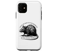 Rat Don't be the Problem Edgy Medieval Dark Grunge Creepy Case for iPhone 11