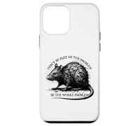 Rat Don't be the Problem Edgy Medieval Dark Grunge Creepy Case for iPhone 12 mini