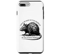 Rat Don't be the Problem Edgy Medieval Dark Grunge Creepy Case for iPhone 7 Plus/8 Plus