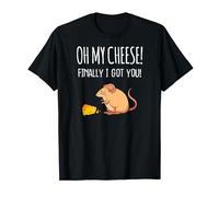 Rat Fat Funny Rats Oh My Cheese Finally I Got You Cute Rat T-Shirt