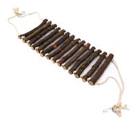 Little Friends Hanging Rat Rope Bridge - 76cm x 20cm x 2cm - Small Animal Toy and Cage Accessory