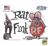 ATLANTIS Rat Fink Ed Big Daddy Roths Plastic Model