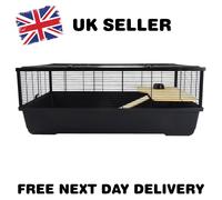 Hamster & Rat Cage Grosvenor XL 100cm x 54cm x 39cm - Black | Little Friends