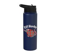 Rat Hunter Pest Control Rodent Exterminator Pest Management Stainless Steel Insulated Water Bottle