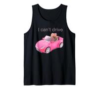 Rat I Can't Drive Funny for Men Women Tank Top