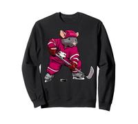 Rat Ice Hockey Sweatshirt