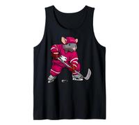 Rat Ice Hockey Tank Top