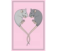 Rat Journal - Rat Notebook: with MORE RATS INSIDE! This blank lined cute rat diary /adorable rat composition notebook makes a great fancy rat gift ... lover, rat dad, ratties, rat lady or rat girl