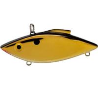 Rat-L-Trap Lures Lifelike Vibrations Rat-L-Trap 1/2 OZ Lipless Crankbait Fishing Wobble Sinking Lure for Black Bass, Trout, Walleye, Pike, Salmon, Chrome Side/Gold Side