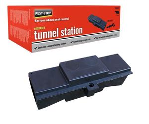 Rat Large Rodent Tunnel Bait Station Lockable Child Pet Safe Pest-Stop
